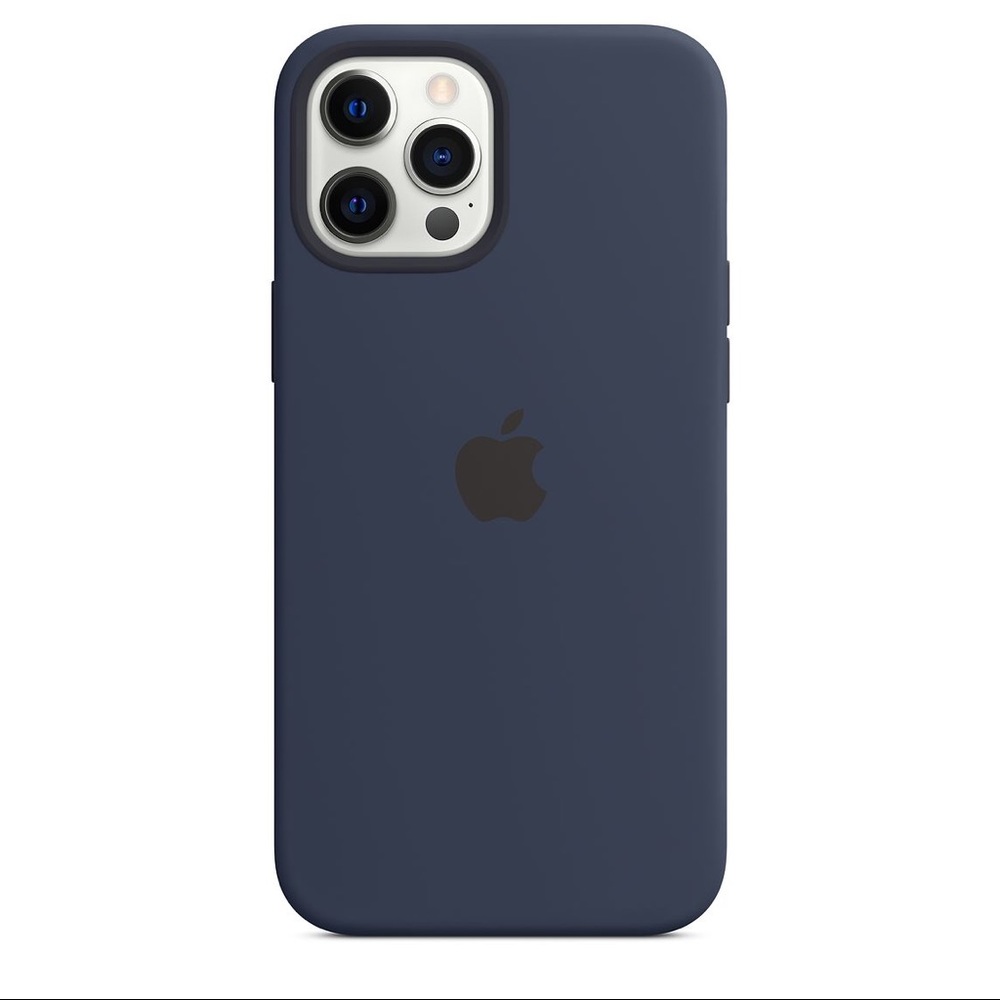 iPhone 12 Pro Max Silicone Case - black